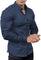Slim Fit Button-Down Shirt for Men - Dark Blue