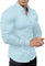 Slim Fit Button-Down Shirt for Men - Light Blue