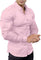 Slim Fit Button-Down Shirt for Men - Pink