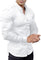 Slim Fit Button-Down Shirt for Men - White