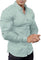 Slim Fit Button-Down Shirt for Men - Light Green