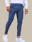 Slim Fit Chino Trousers for Men - Royal Blue