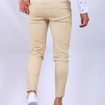 Slim Fit Chino Trousers for Men - View 2