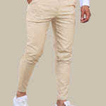 Slim Fit Chino Trousers for Men - View 3