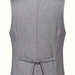 Slim Fit Double-Breasted Three-Piece Suit Set for Men