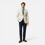 Slim Fit Linen Blazer for Men - View 3