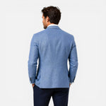 Slim Fit Linen Blazer for Men - View 4