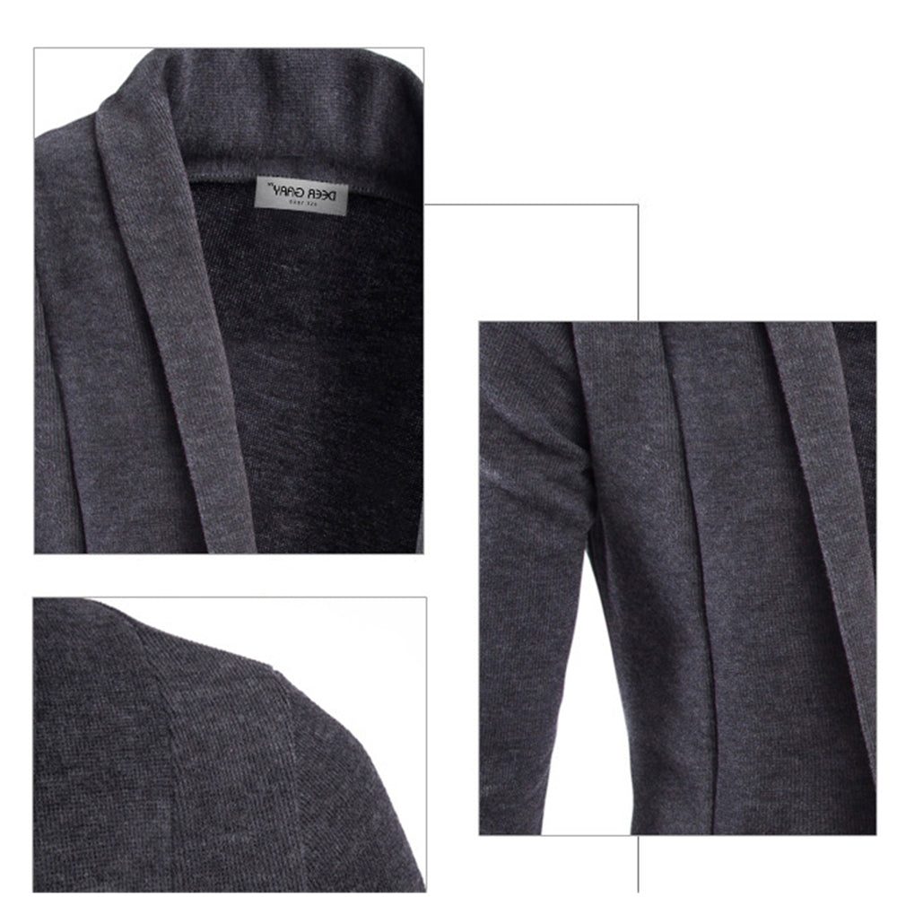 Slim Fit Stretch Blazer for Men - View 6