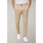 Slim Leg Chino Trousers for Men - Light Brown
