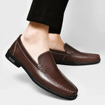 Slip-On Leather Venetian Loafer for Men - View 10