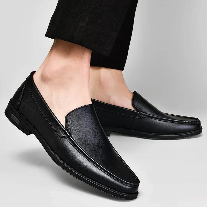 Slip-On Leather Venetian Loafer for Men - View 5
