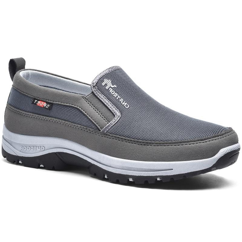 Slip-On Loafer Walking Shoes for Men - Gray