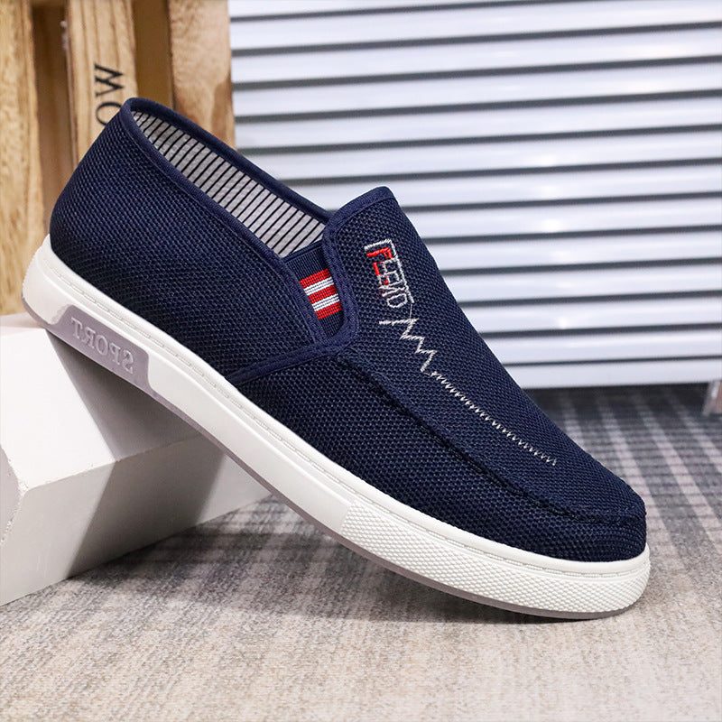 Slip-On Mesh Loafers for Men