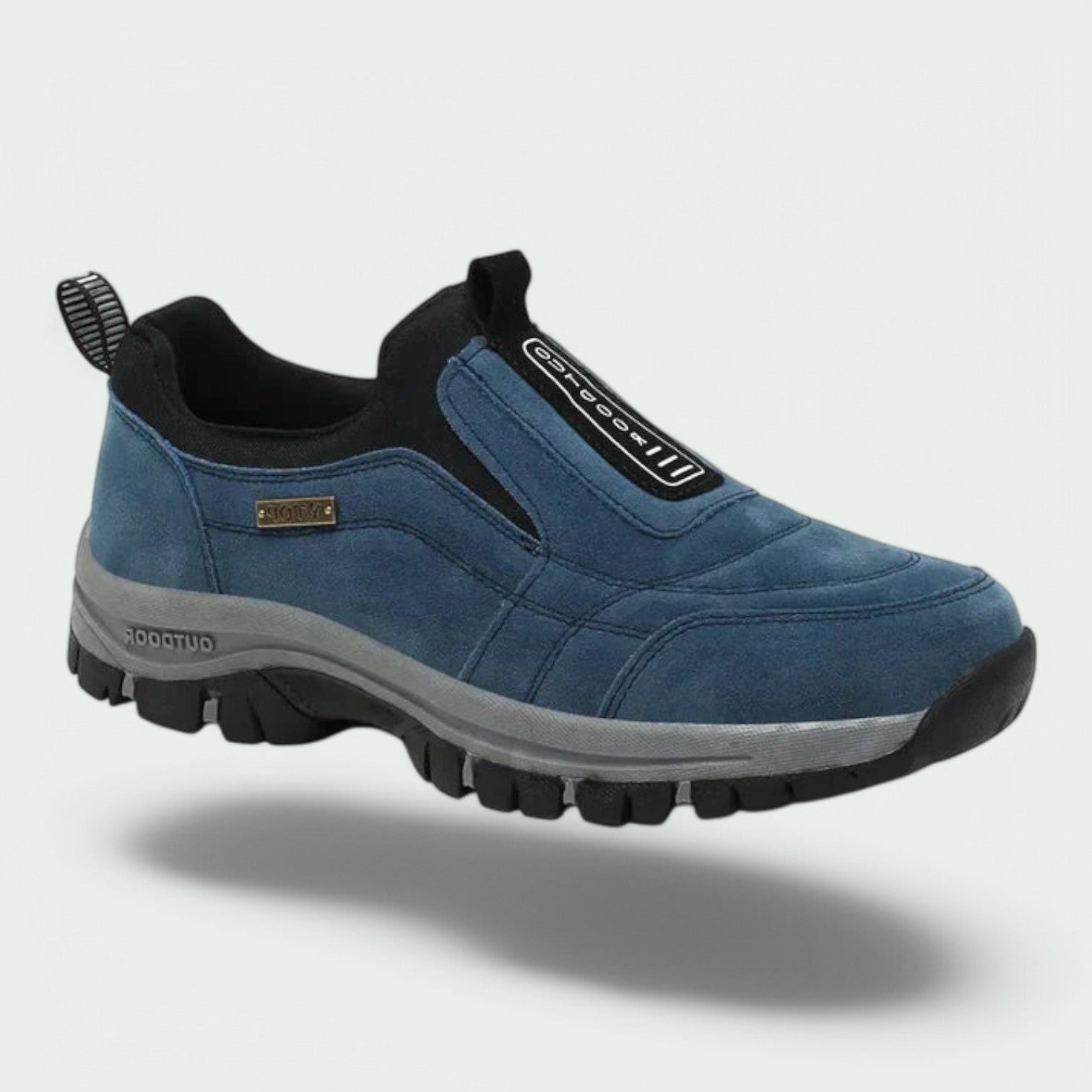 Slip-On Walking Shoes for Men - Blue