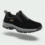 Slip-On Walking Shoes for Men - Black
