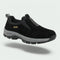 Slip-On Walking Shoes for Men - Black