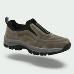 Slip-On Walking Shoes for Men - Gray/Brown