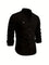 Button-Down Stand Collar Shirt for Men - Black