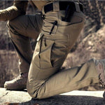 Straight Leg Cargo Trousers for Men