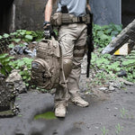 Straight Leg Cargo Trousers for Men - View 4
