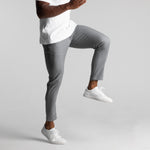 Straight Leg Chino Trousers for Men - View 2
