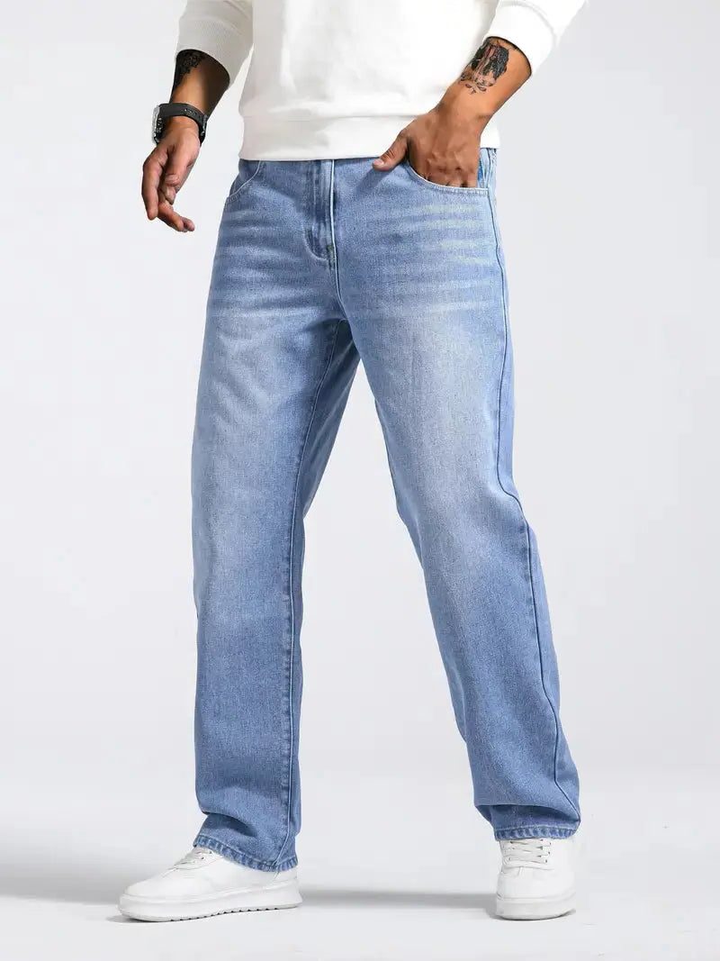 Straight Leg Jeans for Men