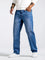 Straight Leg Jeans for Men - Blue
