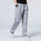 Straight Leg Jogging Trousers for Men - Light Gray