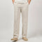 Straight Leg Linen Trousers for Men