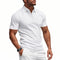 Stretch Short Sleeve Polo Shirt for Men - White