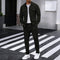 Textured Overshirt Set for Men