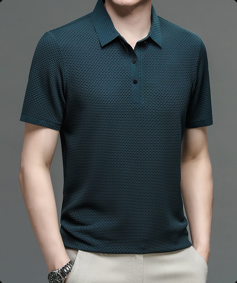 Textured Polo Shirt for Men - View 10