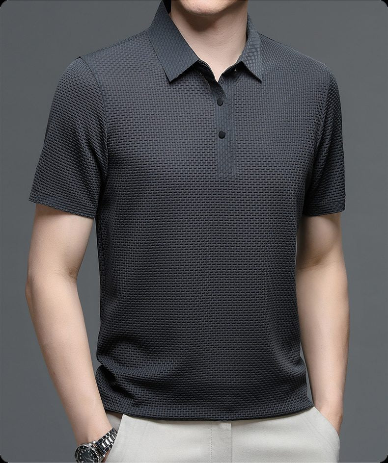 Textured Polo Shirt for Men - View 12