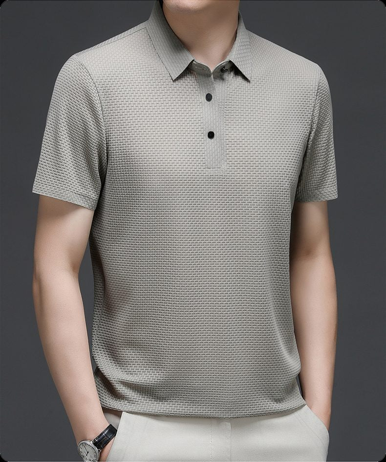 Textured Polo Shirt for Men - View 13