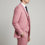 Three-Piece Double-Breasted Blazer Set for Men - View 22