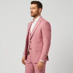 Three-Piece Double-Breasted Blazer Set for Men - View 23