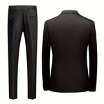 Two-Button Notch Lapel Suit for Men - View 10