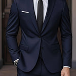 Two-Button Notch Lapel Suit for Men - View 12