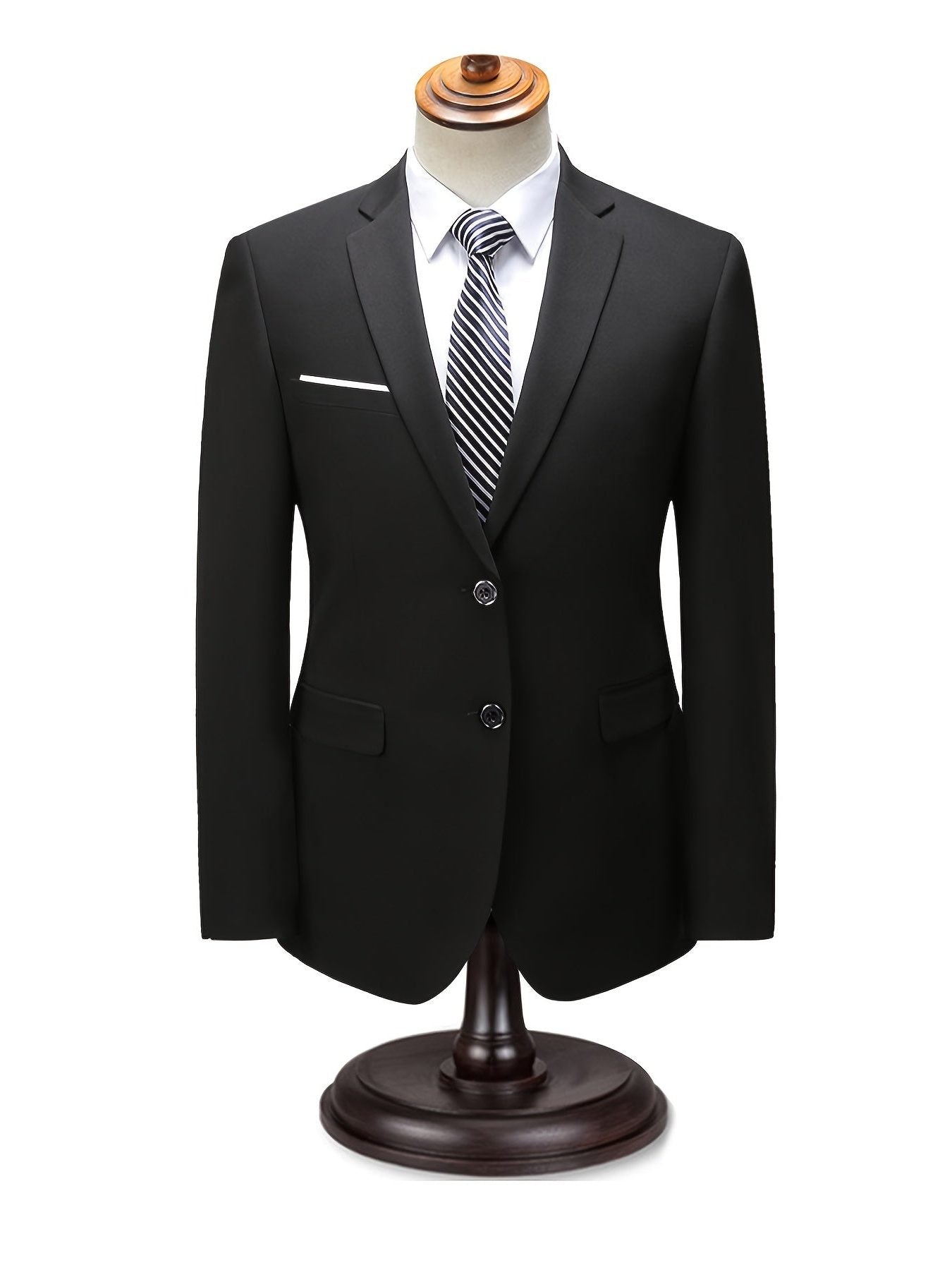Two-Button Notch Lapel Suit for Men - View 9