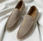 Suede Slip-On Loafer for Men - BEIGE