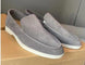 Suede Slip-On Loafer for Men - GRAU