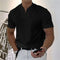 V-Neck Slim Fit T-Shirt for Men - Black