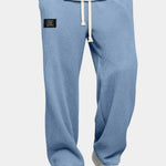 Wide Leg Drawstring Trousers for Men
