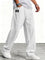 Wide-Leg Linen Trousers for Men - White