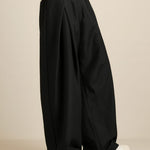 Wide Leg Pleated Trousers for Men - View 5
