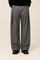 Wide Leg Pleated Trousers for Men - Gray