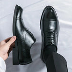 Wingtip Lace-Up Derby Shoes for Men - View 13