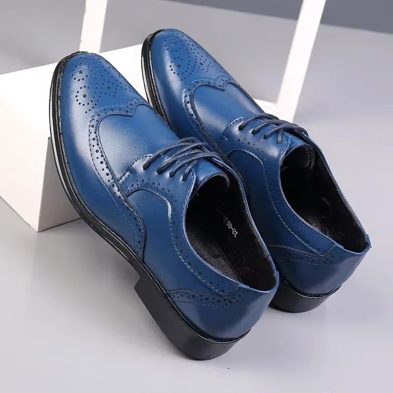 Wingtip Lace-Up Oxford Shoes for Men - View 7