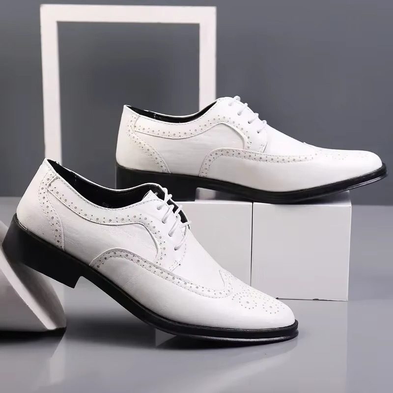 Wingtip Lace-Up Oxford Shoes for Men - View 8