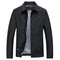 Zip-Up Collar Jacket for Men